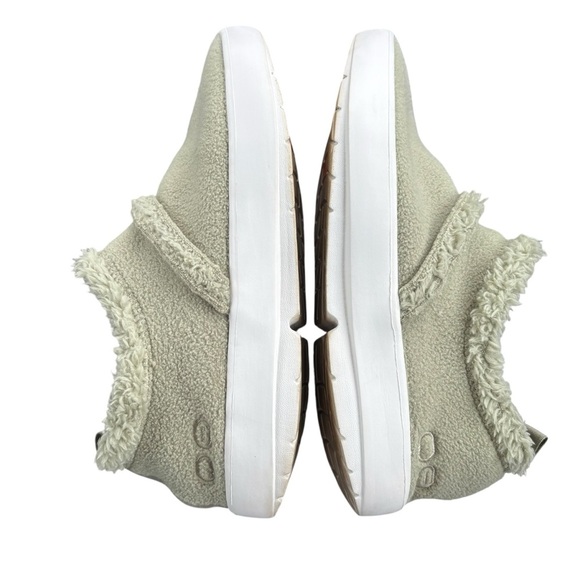 OOFOS Women’s Vegan Fleece-Lined Ankle Booties in sage sz 10 - Picture 6 of 9